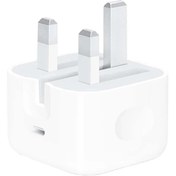 تصویر شارژر اپل 20 وات (اصل) Apple 20W Orginal سفید شارژر موبایل شارژر دیواری متفرقه شارژر اپل 20 وات (اصل) Apple 20W Orginal سفید