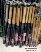 تصویر چوب بیسبال 75 cm مشکی باندپیچ طلایی | ارسال فوری تعداد موجود 