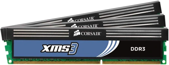 خرید و قیمت CORSAIR CMX6GX3M3A1600C9 XMS3 6GB (3x2GB) DDR3 1600