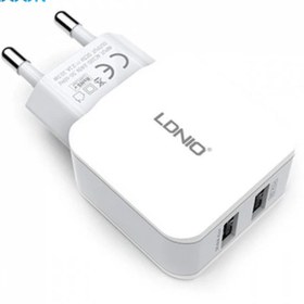 تصویر شارژر ۲ پورت الدینیو مدل A2202 ldnio-a2202-2-port-charger