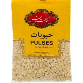 تصویر لوبیا سفید گلستان مقدار 900 گرم Golestan White Beans 900g