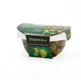 تصویر زیتون با سبزیجات 