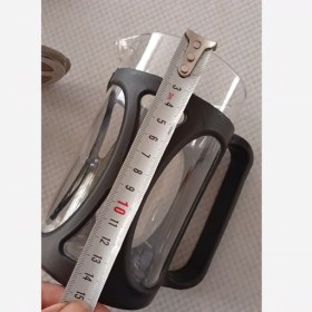 تصویر شیشه یدک فرنچ پرس 600میل-لیوان یدک دمنوش ساز600میل 
