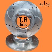 تصویر دیسک ترمز پراید اسپرت تی آر دیسک( هر عدد)TR.disk 