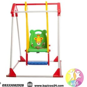 تصویر تاب کودک مانلی تویز مدل Giraffe 