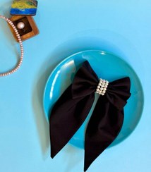 تصویر گیره مو پاپیون 