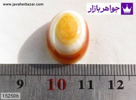 تصویر نگین عقیق باباقوری کد 152506 