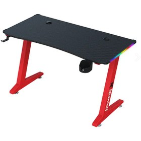 تصویر میز گیمینگ ردراگون GD-3111R 140cm RGB 