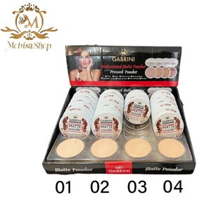 تصویر پنکک مات گابرینی کد 04 GABRINI PROFESSIONAL MATTE POWDER