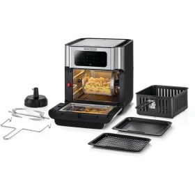 تصویر سرخ کن بلک اند دکر مدل AOF100 BLACK+DECKER Digital 12L/ 8KG Air Fryer Oven Digital Temperature Control 10 Preset Programs