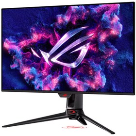 تصویر مانیتور گیمینگ 32 اینچ ایسوس مدل ROG Swift OLED PG32UCDM ASUS ROG Swift OLED PG32UCDM 32 Inch 240Hz Gaming Monitor