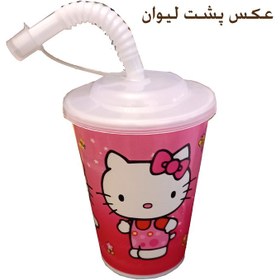 تصویر لیوان نی دار کودک کد K12 