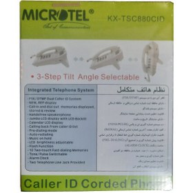 تصویر تلفن رومیزی میکروتل MICROTEL KX-TSC880CID 