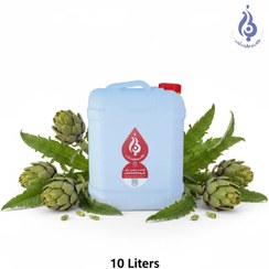 تصویر عرق کنگر آرتیشو اصل گالن 10 لیتری لباب Scientific Name: Cynara scolymus English Name: Artichoke Distillate – Lobab – Original Gallon 10L