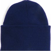 تصویر کلاه زمستونی بیسیک سورمه‌ای Basic Beanie 