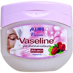 تصویر وازلین وسیم حاوی اسانس توت فرنگی- حجم 250 Vaseem Vaseline