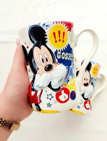 تصویر ماگ میکی سفید اورجینال 