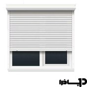 تصویر کرکره برقی اتوماتیک پنجره آپارتمان مسکونی و اداری 