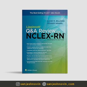 تصویر پرسش و پاسخ لیپینکات Lippincott Q&A Review for NCLEX-RN 