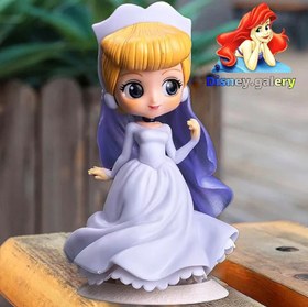 تصویر خرید فیگور پرنسس سیندرلا مدل عروس qposket cinderella Qposket cinderella