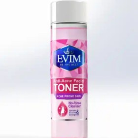 تصویر تونر آنتی آکنه مناسب پوست مستعد جوش و آکنه حجم 210 میل ایویم Evim Anti Acne Facial Toner For All Skin Types