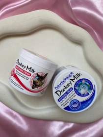 تصویر کرم ابرسان و سفید کنند دائمی شیر الاغ donkey milk