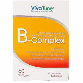 تصویر کپسول ب کمپلکس ویوا Viva Tune B Complex Time Released Pellet