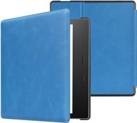 تصویر مورد چرمی CaseBot اصلی چرمی Kindle Oasis (نسل نهم قبلی ، نسخه 2017) - پوشش محافظ باریک مناسب با خواب خودکار بیدار (مناسب نیست همه جدید کیندل واحه 10 ژانویه ، 2019) ، یخ ا CaseBot Leather Case for Kindle Oasis (10th and 9th Gen, 2019 and 2017 Release) - Slim Fit Protective Cover, Ice CaseBot Leather Case for Kindle Oasis (10th and 9th Gen, 2019 and 2017 Release) - Slim Fit Protective Cover, Ice