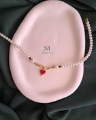 تصویر گردنبند چارم مرواریدی کد ۱۰۱ 