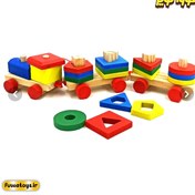 تصویر بازی آموزشی مدل قطار مونته‌ سوری کد 005 
