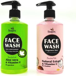 تصویر ژل شستشوی صورت سوپکس sopex 