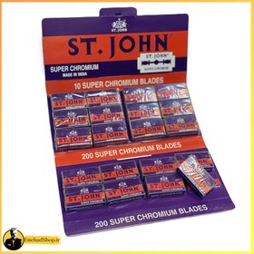 تصویر تیغ ST.JOHN بسته ۱۰ عددی 