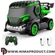 تصویر اسباب بازی ماشین کنترلی کامیون عصبانی دود زا SPRAY & ANGRY TRUCK TOY