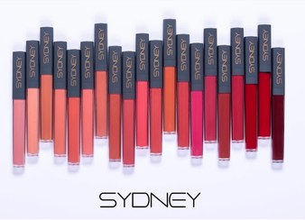 تصویر رژلب سیدنی مایع و جامد Sydney lipstick lipgloss lipglosses shine