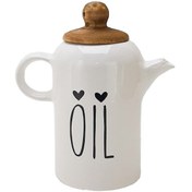 تصویر ظرف روغن سرامیکی ارکیده 