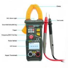 تصویر آمپرمتر هوشمند پیک متر PEAKMETER PM2016S 
