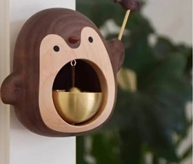 تصویر بادزنگ طرح پنگوئن 