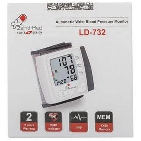 تصویر دستگاه فشارخون دیجیتال مچی Zenithmed مدل LD-732 