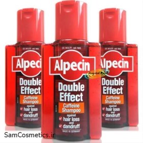 تصویر شامپو کافئین ضد شوره و ریزش Double Effect آلپسین Alpecin Alpecin Double Effect Caffeine hair Shampoo 200ml