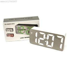 تصویر ساعت و دماسنج دیجیتالی رومیزی آینه ای مدل3622X 