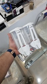 تصویر جا مایع دوقلو سفید 