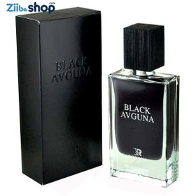 تصویر ادو پرفیوم مردانه مدل Black Avguna حجم 100میل روونا Rovena Black Avguna Eau De Parfum For Men 100ml