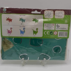 تصویر فویلی بزرگ دایناسور 