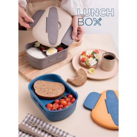 تصویر لانچ باکس تاپکو دو طبقه کد ۴۵۱ 