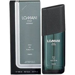 تصویر عطر ادکلن مردانه لومانی پور هوم سبز اصلی و اورجینال لومانی فرانسه LOMANI POUR HOMME 