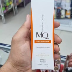 تصویر کرم ضدآفتاب MQ نرمال بژ طبیعیSPF50 