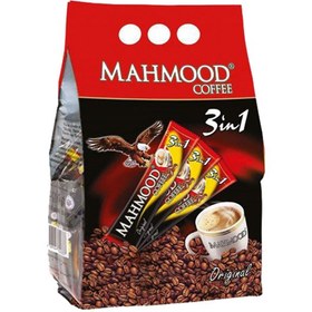 تصویر کافی میکس 3 در 1 نایلونی 48 عددی محمود Coffee mix 3 in 1 nylon 48 pieces Mahmoud