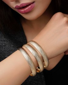 تصویر النگو طلاروس Gold bangle