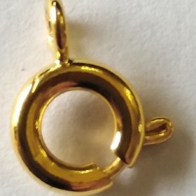 تصویر قفل گردنبند گرد ساده 