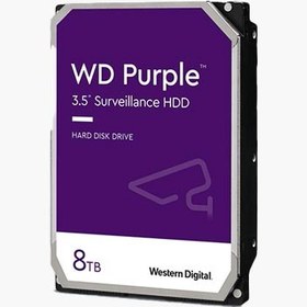 تصویر هارد دوربین مداربسته وسترن دیجیتال 8TB WD80PURX 